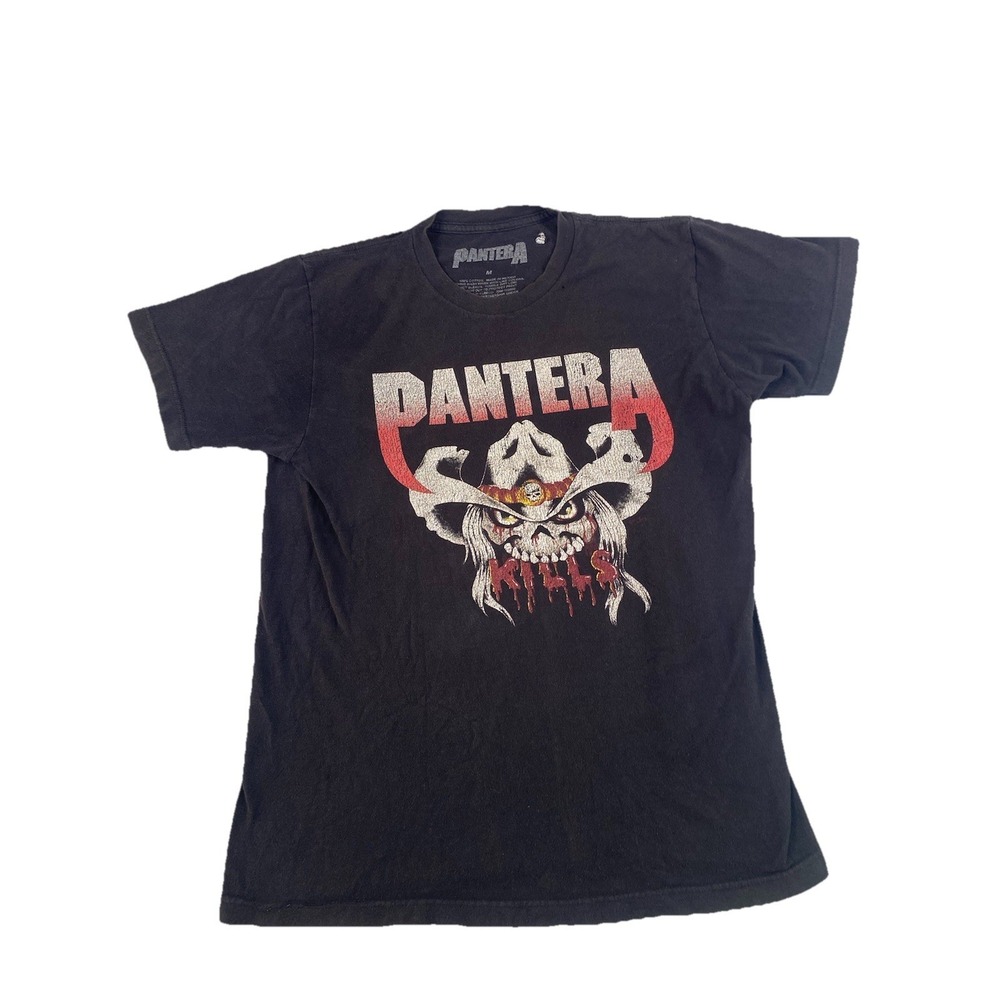 VTG 1990 Pantera Cowboys From Hell Kills T-Shirt Tour Metal‎ Band Medium
